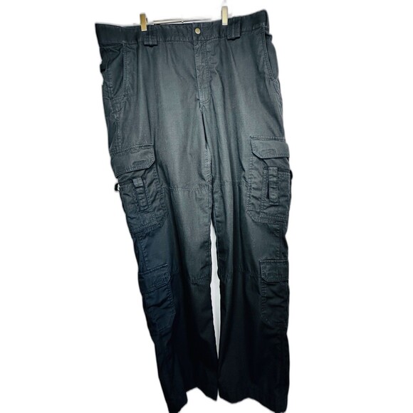 5.11 Tactical Men's 42x32 Black Taclite EMS Pants Flex-Tac Ripstop 74363 511 - Picture 1 of 10